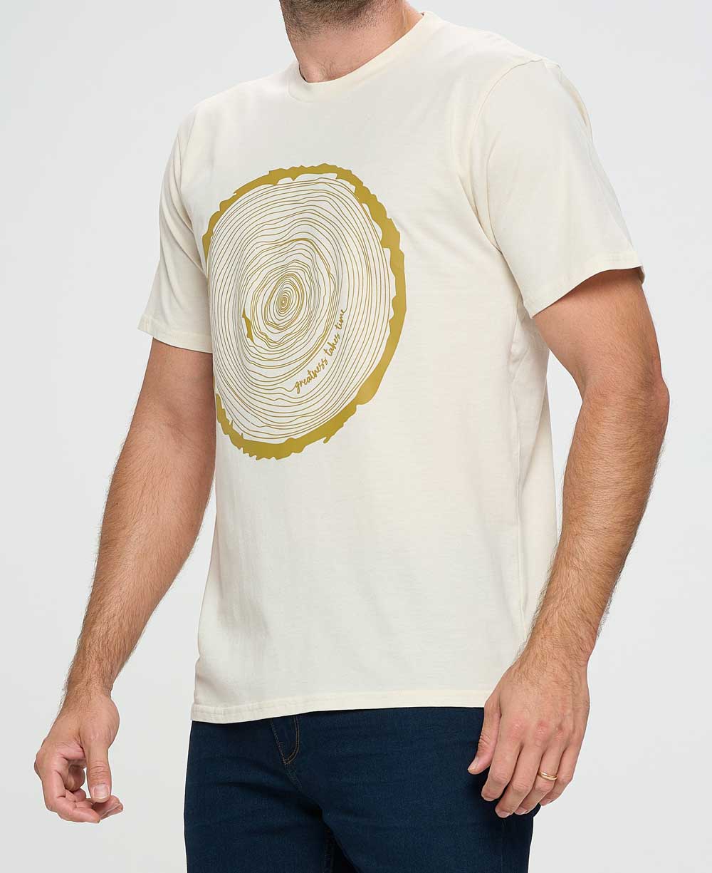 Men’s Organic Cotton Greatness Takes Time T-Shirt, USA